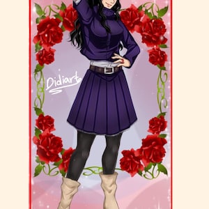 Aesthetic Anime & Original Character Designs,Anime OC Creation Service For Everyone,Exclusive Custom Iluustrations, Unique OC Creation,No AI