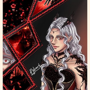 Custom Deep Space Fanart,Love and Deepspace Digital Illustrations,Aesthetic JJK & Original Character Designs,Custom Icons for Social Media.