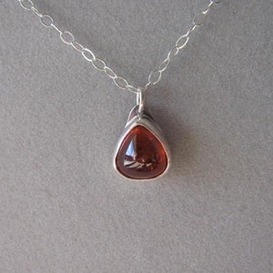 Spessartite Garnet Pendant