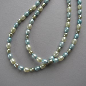 Freshwater  Rice Pearl Necklace