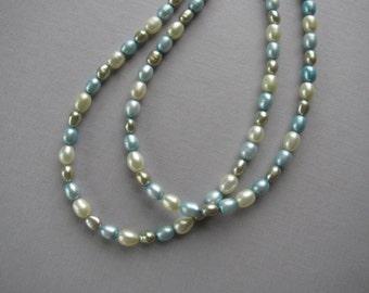 Collana con Perla Acqua Dolce Oro Bianco Genesia - Gioielleria Amadori