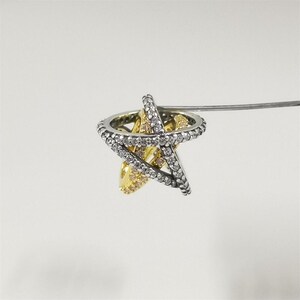 pandora sparkling crossover star charm