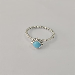 pandora december blue turquoise birthstone ring