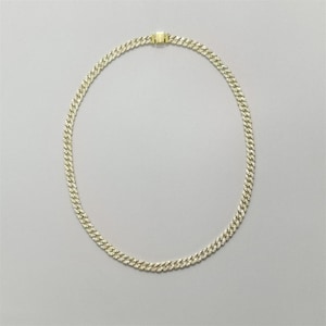 pandora golden pavé cuban chain necklace