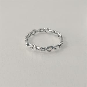 Bague coeurs noués de Pandora
