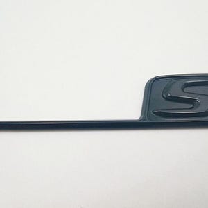 Mercedes AMG S Letter Emblem Car Badge Replacement Premium Quality Badge Stylish Hood Durable Car Badge Black S New