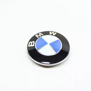 BMW 95mm FRONT Emblem OEM 51147498981 Blue and White Logo Badge Hood Emblem Genuine High Quality Badge New