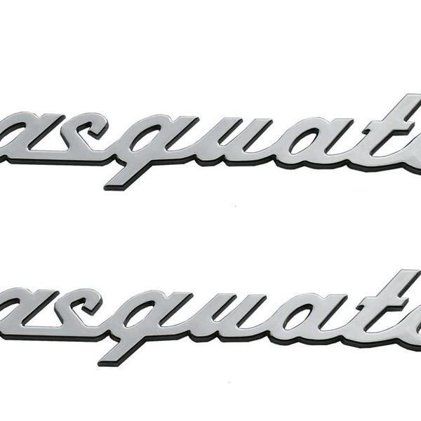 2pcs  Chrome Sasquatch Emblem Badge Replacement for Bronco Sport SUV 4x4 Overlay Badge Logo Letters New High Quality Item