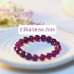 AAAA Amethyst Bracelet: Handmade Crystal Jewelry, February Birthstone