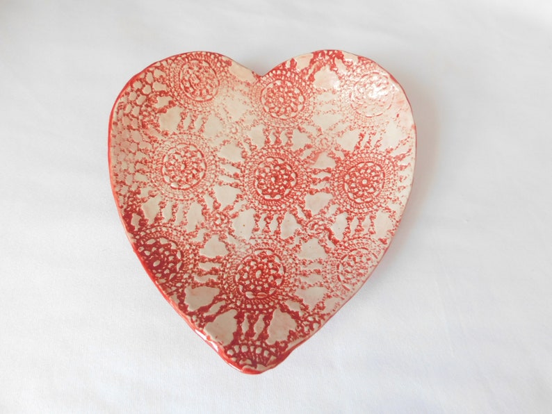 Mothers Day Ceramic Heart Dish image 1