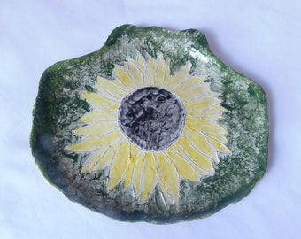 Sunflower ceramic Shell