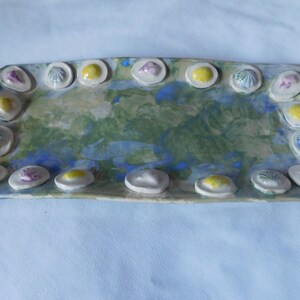 Seashells By the Seashore Ceramic Platter image 5