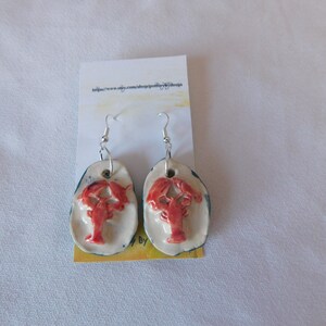 Red Lobster Earrings image 10