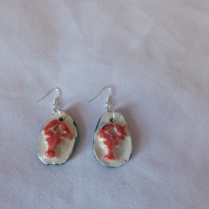 Red Lobster Earrings image 4