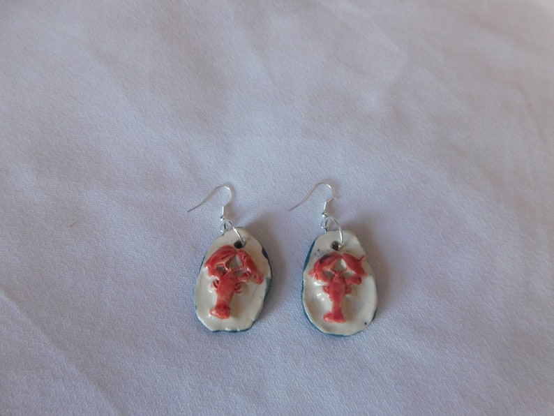 Red Lobster Earrings image 5