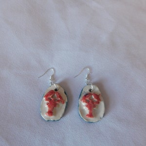 Red Lobster Earrings image 6