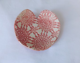 Mothers Day Ceramic  Heart Dish