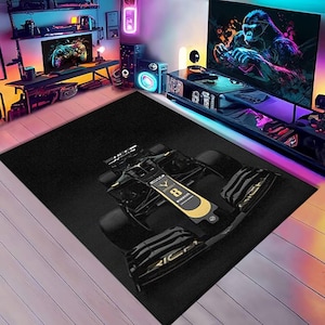 Formula 1 Rugs, F1 Car Rug, Sport Car Rug, Sport Car Carpet, Racing Car Carpet, Car Rug,Custom Rug, Popular Rug, Modern Rug,Area Rug,6x8 Rug