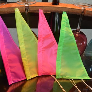 Simple Fluorescent Color Sails