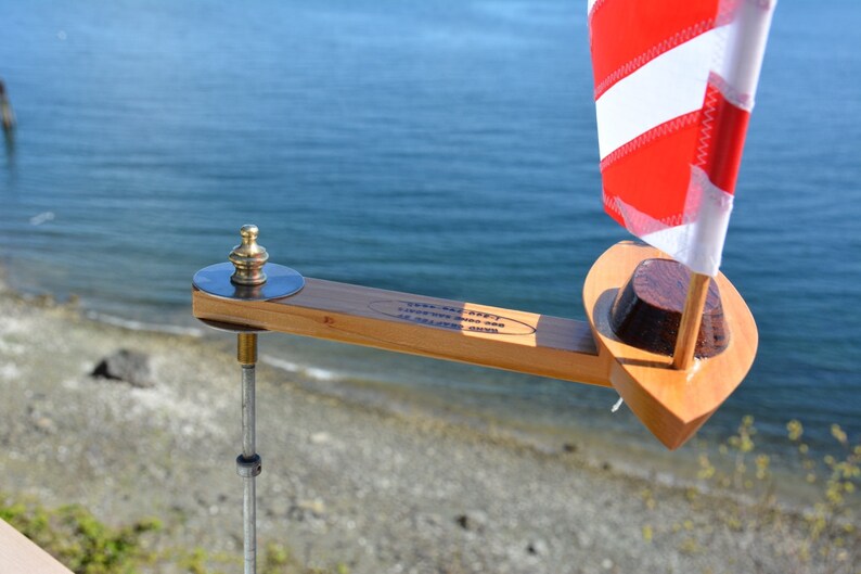 NEW Solo Sailboat Whirligig Etsy