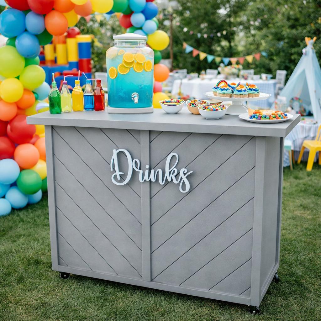 Folding Coffee Bar Plans | DIY Mobile Event Bar PDF | Portable Espresso ...