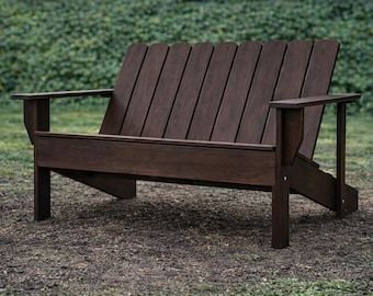 2x4 Wooden Bench Build Plan: Outdoor Bench, Park Seating, DIY Patio Garden Furniture (PDF Download)