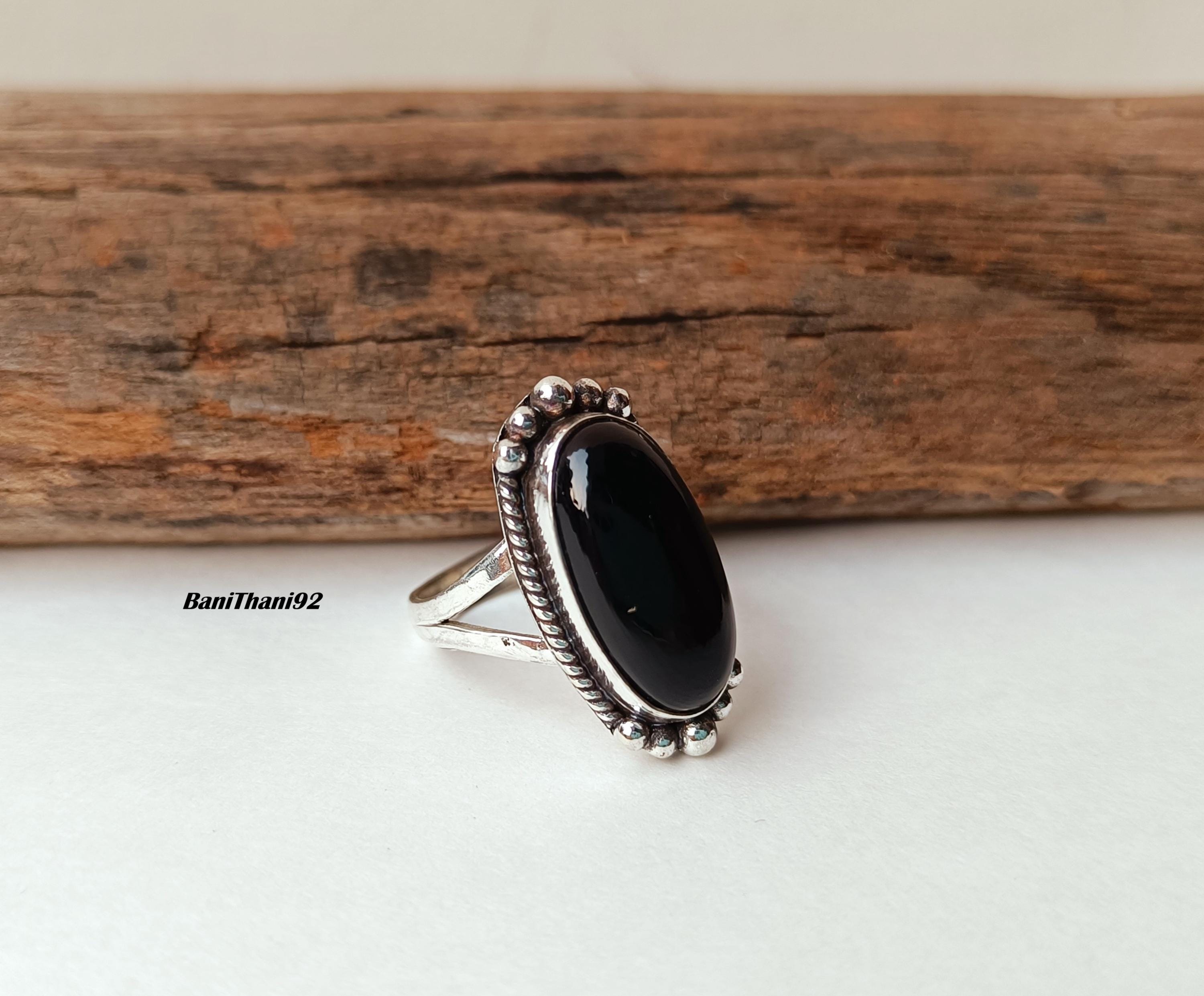 Handmade Kingman Turquoise 925 Sterling Silver Ring, Boho Jewelry - Etsy