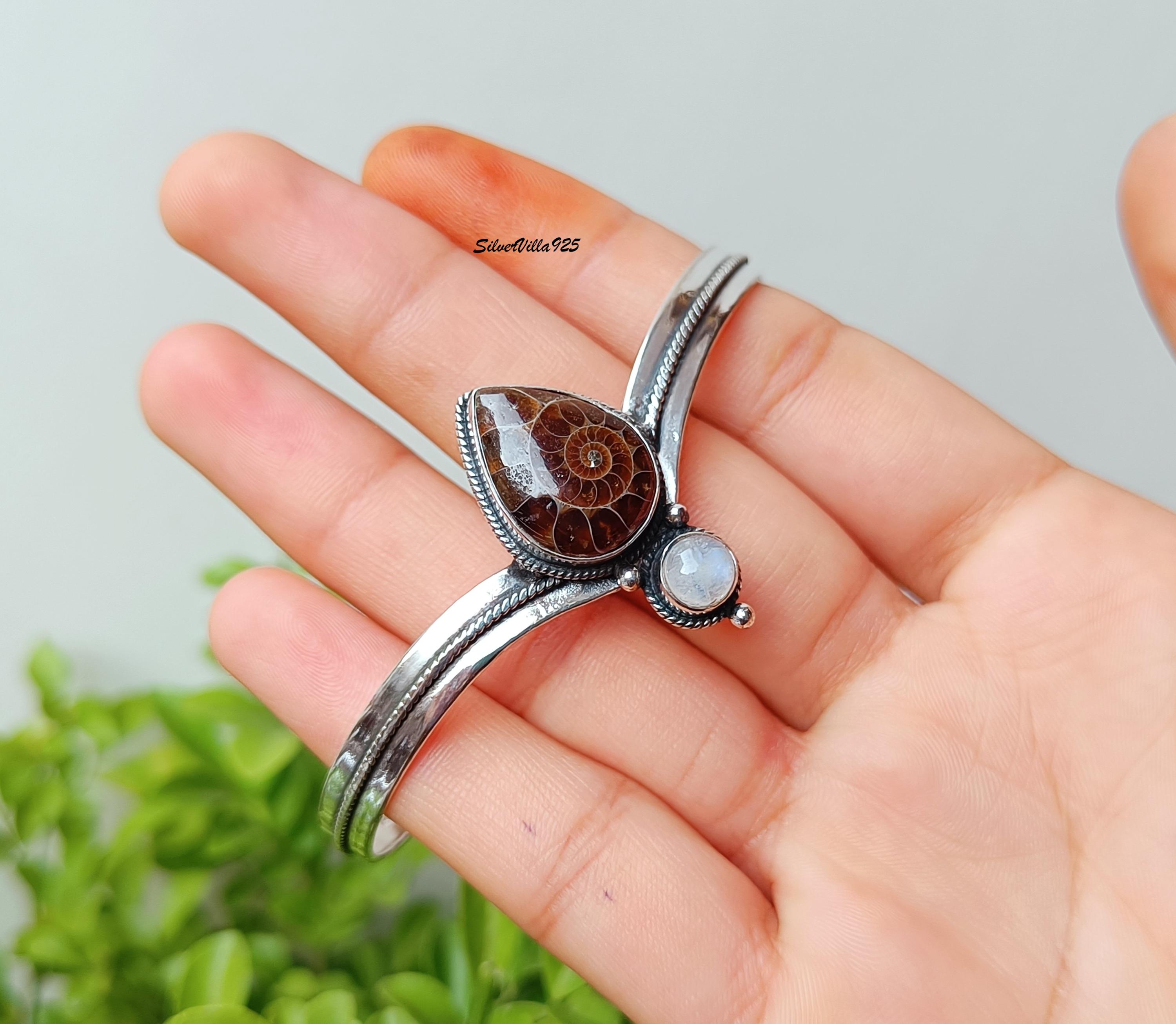 アンモライトブレスレット - Etsy 日本
