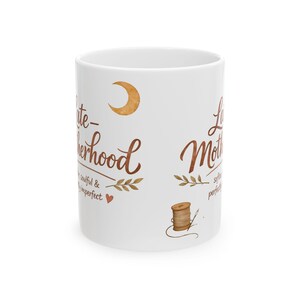New Mom, Mom Life, Pregnancy Gift, Mothers Day Present, Late Motherhood Mug, Mother’s Day Gift image 5