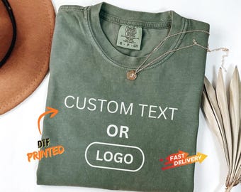 Custom Shirt, Custom Logo Shirt, Personalized Text Tshirt, Your Photo Shirt, Matching Shirt, Business Logo Shirt, Bachelorette Custom Tee