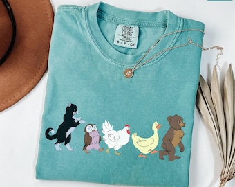 Comfort Colors® Little Bear Shirt, Cute Shirt, Animal Lover Shirt, Animal Kids, Mom Shirt, Animated TV Show Shirt, Gift, Cute Animal Shirt