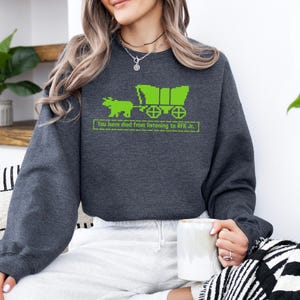 Funny Political Shirt, You Have Died from Listening to RFK Jr. Sweatshirt, Anti Trump MAHA Hoodie, Democrat Gift bild 2