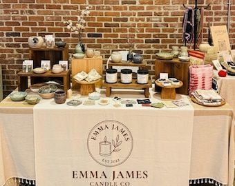 Custom Logo Table Runner: Personalized Business Display Banner