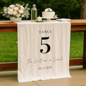 Custom linen Table Sign, linen Table Number, Custom Wedding Fabric Sign, Fabric Wedding Sign, Linen Wedding Sign, Custom Wedding Sign Banner
