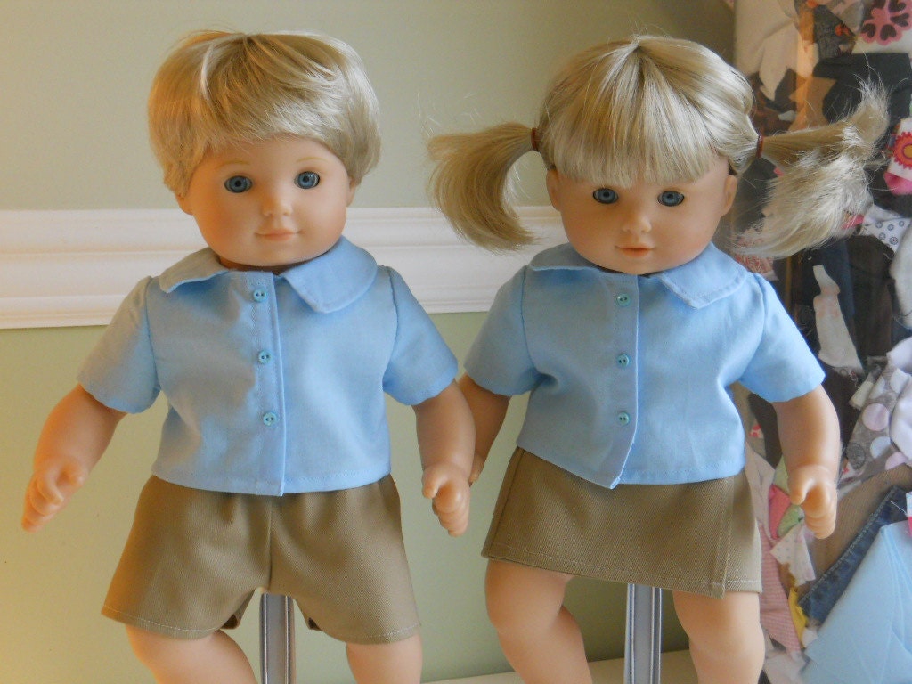 15 inch Doll Clothes fits American Girl Bitty Babies School Etsy