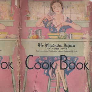 Vintage Philadelphia Inquirer Cook Book 1936 PDF