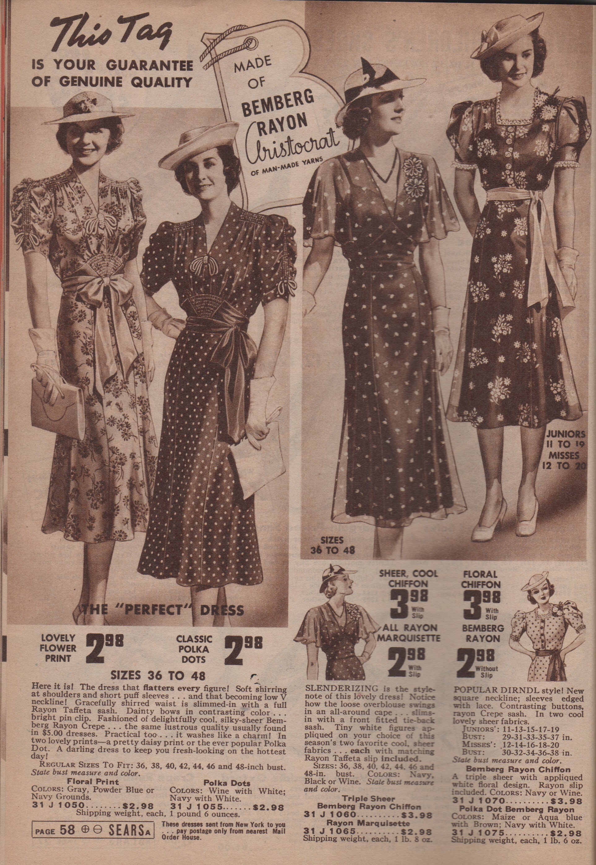 1938 Sears, Roebuck and Co. August 31 Catalog PDF Etsy