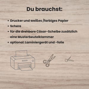 Kit de cryptographie César | Code secret | Apprendre le cryptage | PDF imprimable | Leçons, Escape Game, Fête d'anniversaire d'enfant sur le thème des détectives image 5