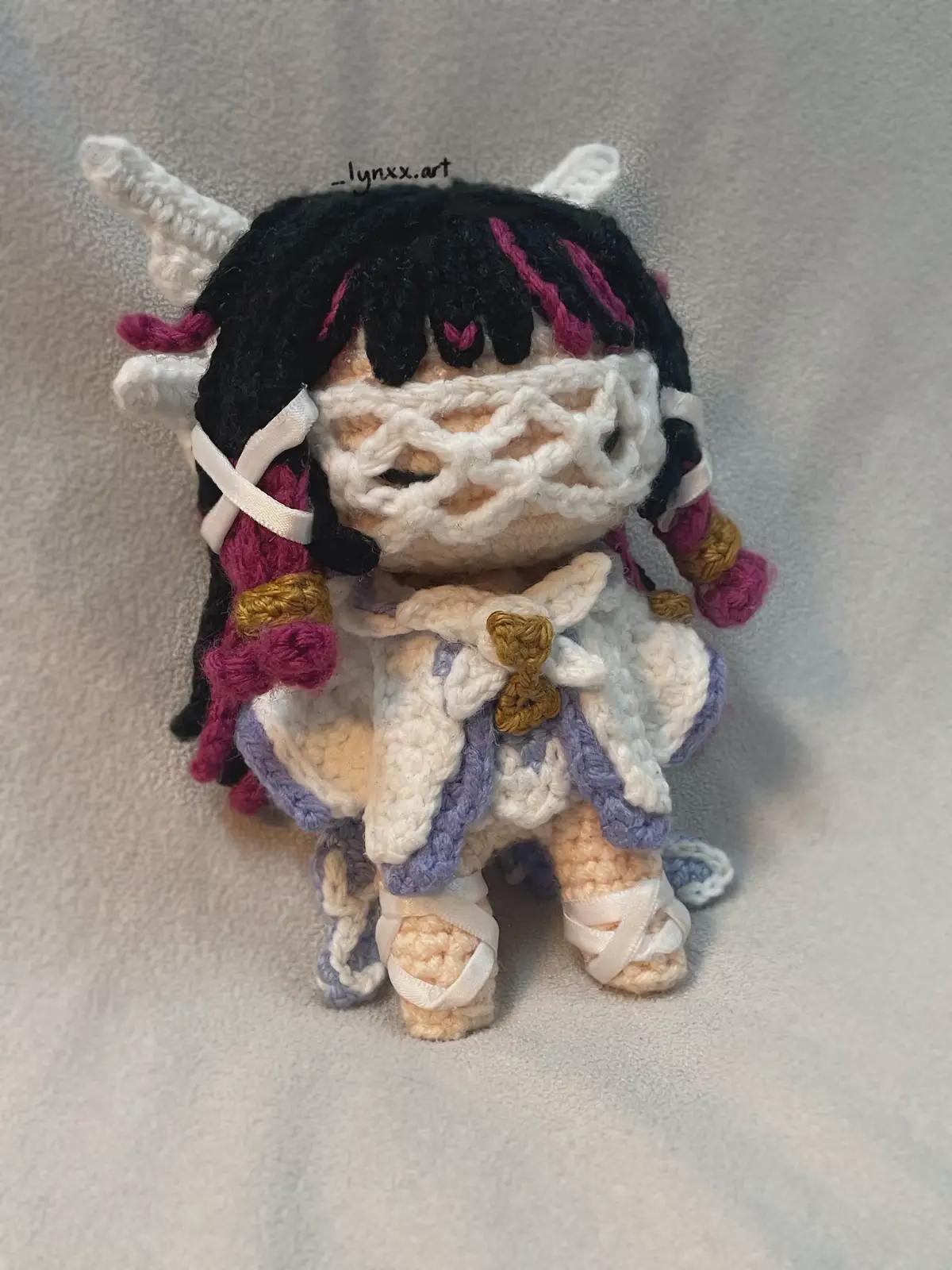 Columbina Crochet Pattern Amigurumi Genshin Impact - Etsy