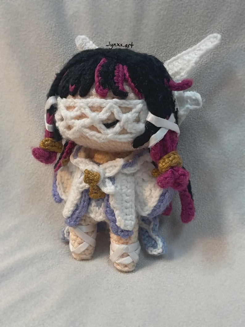 Columbina Crochet Pattern Amigurumi Genshin Impact - Etsy