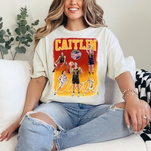 Caitlin Clark Indiana Fever Vintage T-Shirt – Retro Basketball Graphic Tee for Women, WNBA Fan Shirt, Gift for Basketball Lovers