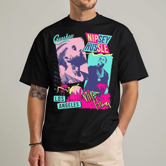 Nipsey Hussle Crenshaw T-shirt – Retro Los Angeles Streetwear Tee