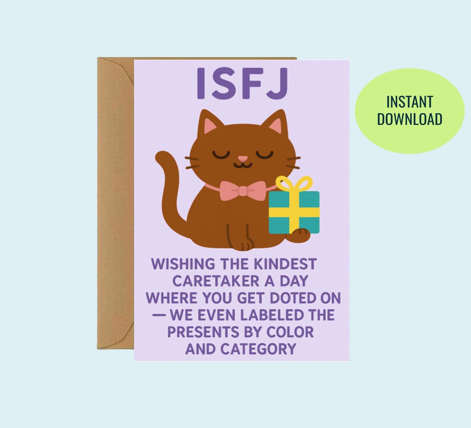 Mbti Card - Etsy