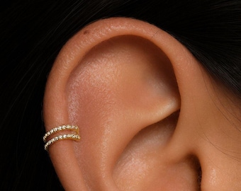 18G/16G Titanium Double Hinge Hoop • Hinged Segment Nose Ring