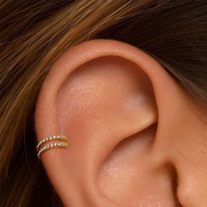18G,16G Titanium Double Hinge Hoop • Hinged Segment Nose Ring • Septum Clicker Ring • Cartilage Hoop • Helix Earring Hoop