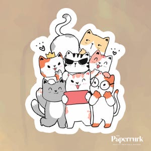 Funny Sticker Download, Sarcastic funny, work printable sticker, cat stickers, laptop sticker, decorator stickers, digital-artful-sticker