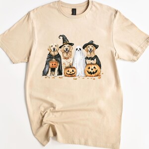 Halloween Golden Retriever Shirt, Halloween Dog Shirt, Ghost Dog Shirt, Golden Mama Shirt, Dog Lover Gift
