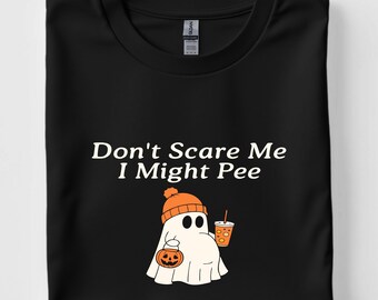 Camiseta unisex divertida de Halloween con fantasma embarazada, camiseta aterradora de embarazo, disfraz de Halloween premamá, camiseta de otoño para embarazadas
