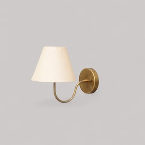 Mid Century Messing Wandlampe Handmade Vintage Style Wandleuchte