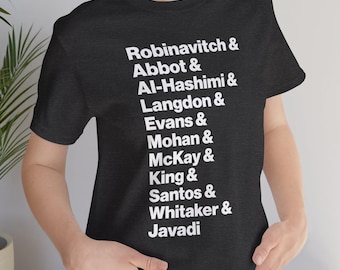 T-shirt Pitt PTMC Saison 2 : T-shirt classique unisexe à manches courtes en jersey The Pitt Crew